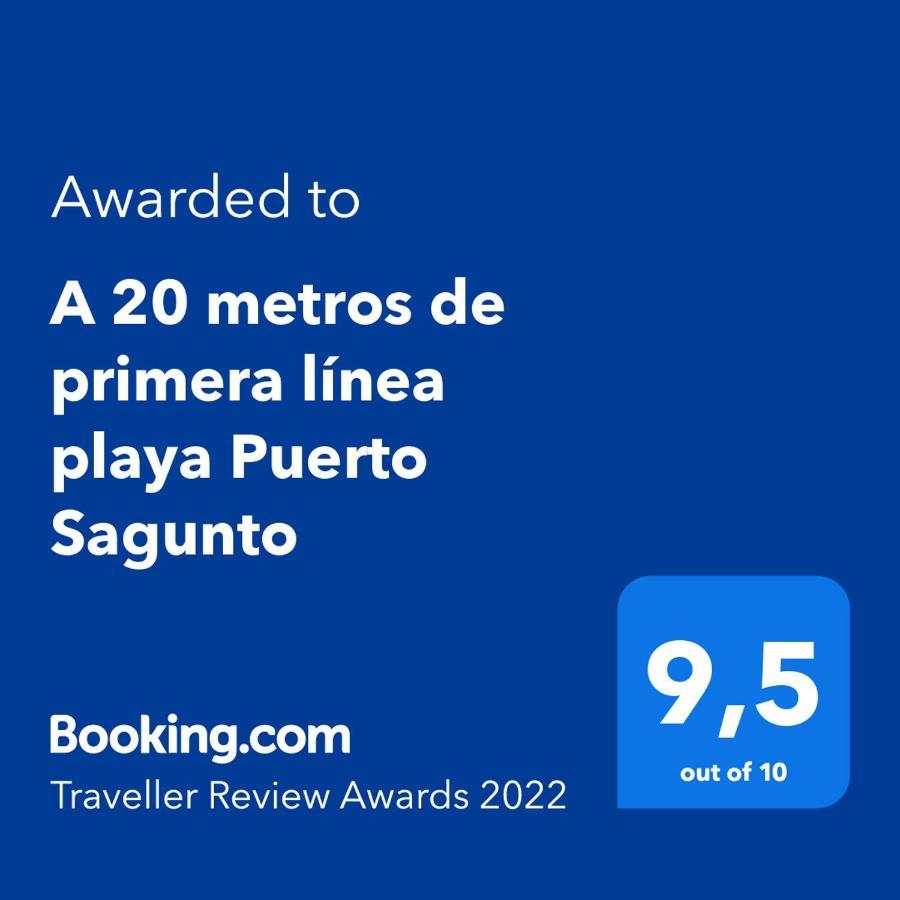 A 20 Metros De Primera Linea Playa Puerto Sagunto Ascensor Wifi Εξωτερικό φωτογραφία